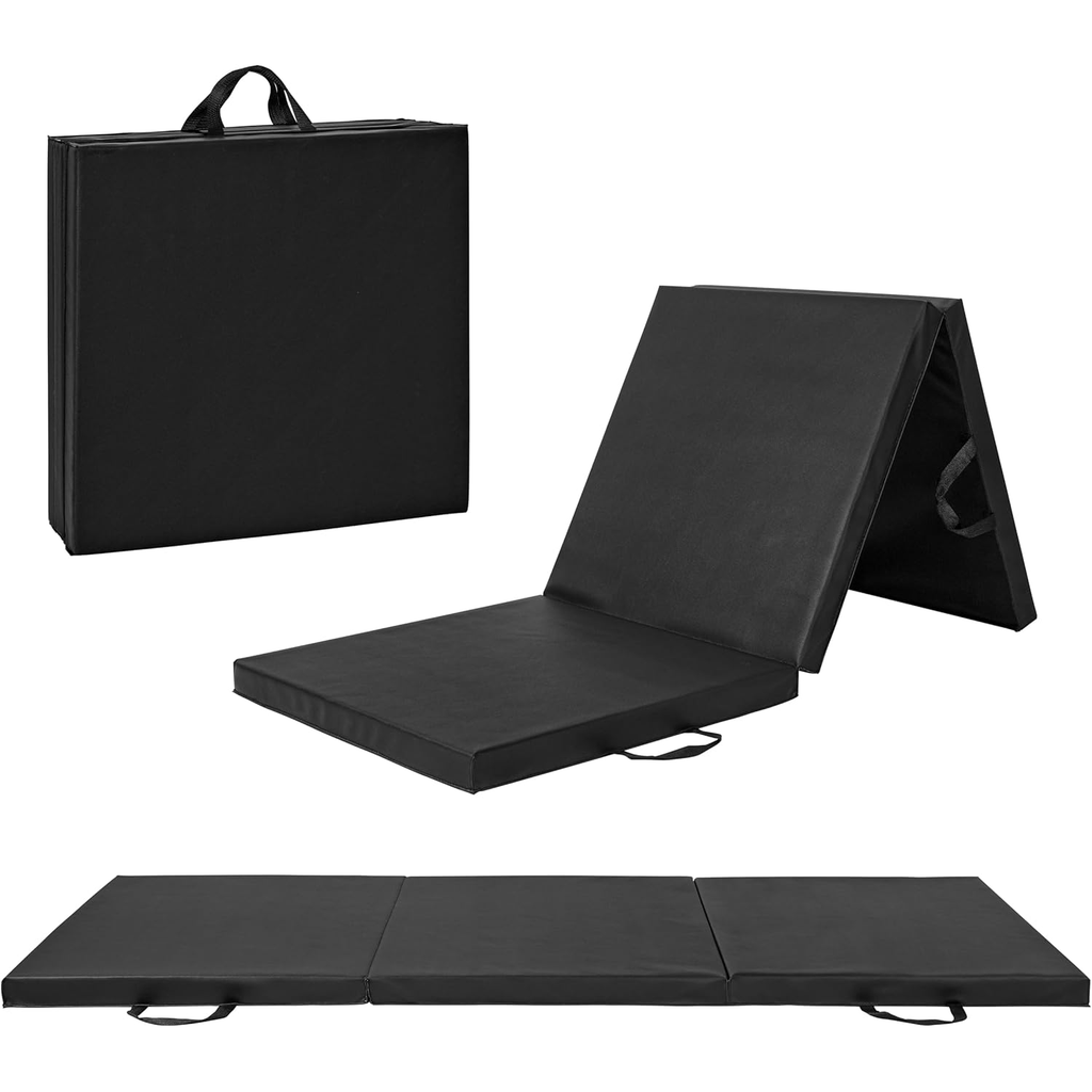 CAP Barbell All Purpose Folding Anti Tear Exercise Training Aerobic Fitness Gym & Gymnastics Balance Mat | Multiple c...
