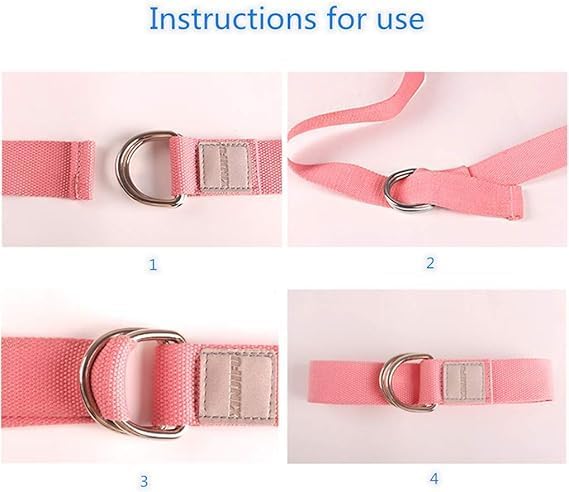 MEISONG Yoga Blocks 2 Pack Set - (Yoga Block with 1 Yoga Strap) High Density Soft EVA Foam Block for Yoga, General Fi... - Image 4