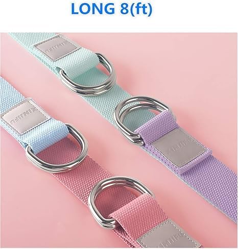 MEISONG Yoga Blocks 2 Pack Set - (Yoga Block with 1 Yoga Strap) High Density Soft EVA Foam Block for Yoga, General Fi... - Image 5