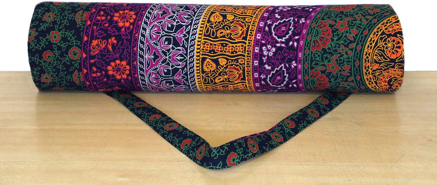 INDIAN CRAFT CASTLE ICC Yoga Mat Bag Carrier Full-Zip Exercise Yoga Mat Carry Bag for Women Men with Multi-Functional... - Image 4