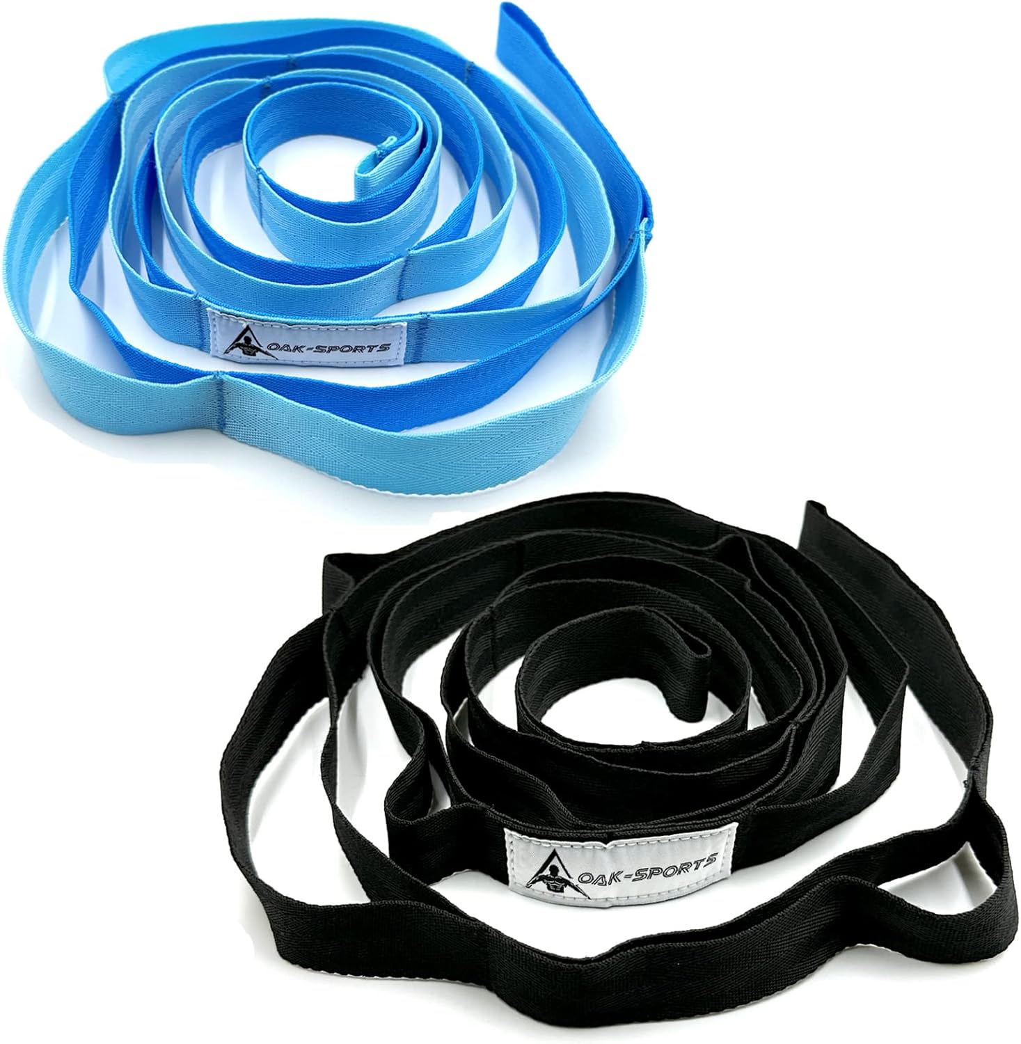 Stretching Strap Yoga Strap with Loops, Stretch Straps for Physical Therapy, Non-Elastic Exercise Strap for Pilates, ... - Image 6