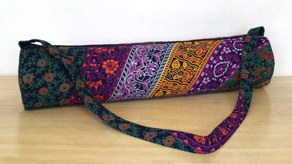 INDIAN CRAFT CASTLE ICC Yoga Mat Bag Carrier Full-Zip Exercise Yoga Mat Carry Bag for Women Men with Multi-Functional... - Image 6