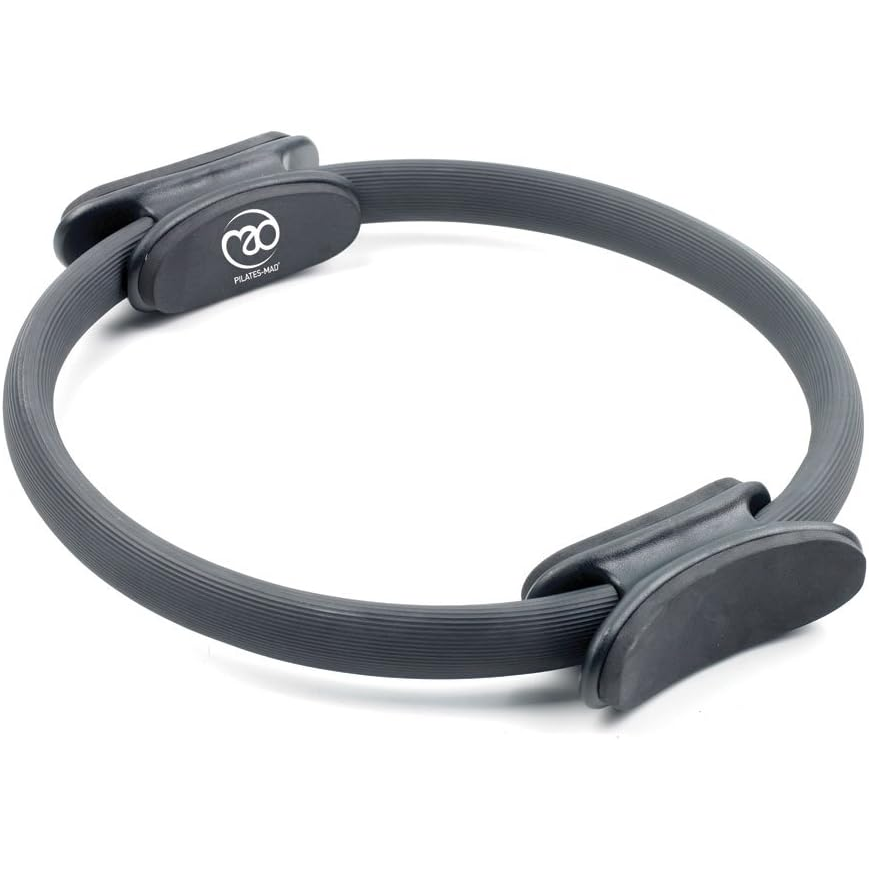 Fitness Mad Dual Grip Pilates Ring, Magic Exercise Circle, Double Handle Yoga Ring, 14inch / 36cm, Fitness Circle for...